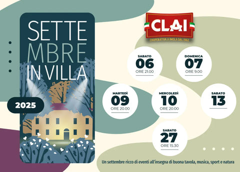 Settembre in Villa 2025 - CLAI
