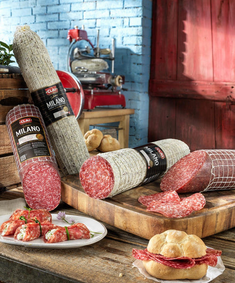 Salame Milano Lunga Stagionatura metà sottovuoto - CLAI
