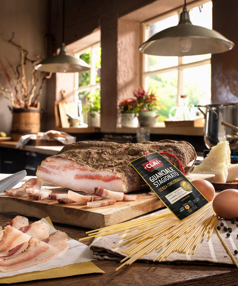 Guanciale Stagionato Intero - CLAI