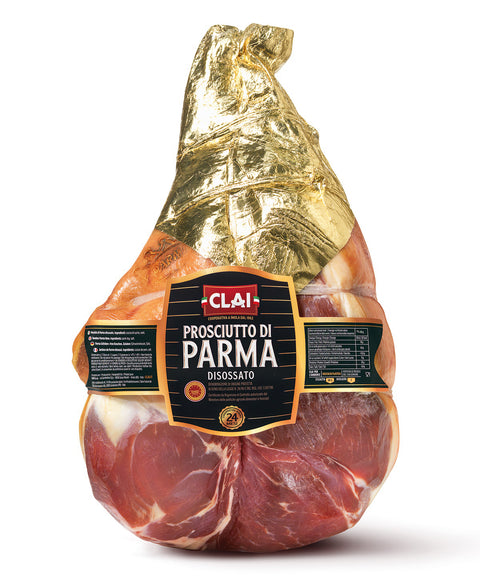 Prosciutto di Parma DOP Clai 24 mesi disossato addobbo