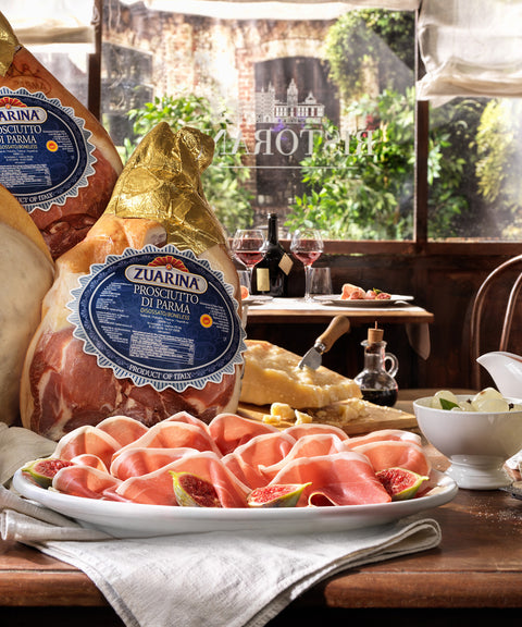 Prosciutto crudo di Parma DOP Zuarina 18-20 mesi disossato addobbo - CLAI
