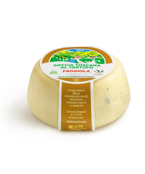 Formaggio Goccia Toscana al Tartufo Faggiola - CLAI