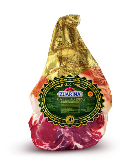Prosciutto crudo di Parma DOP Zuarina 30 mesi disossato - CLAI