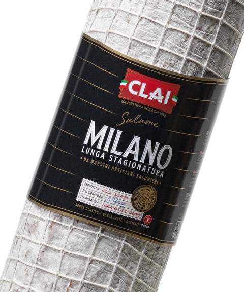 Salame Milano Lunga Stagionatura metà sottovuoto - CLAI