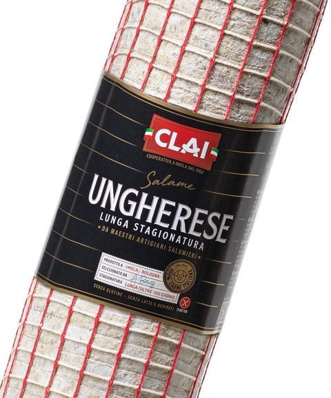 Salame Ungherese Lunga Stagionatura metà sottovuoto - CLAI