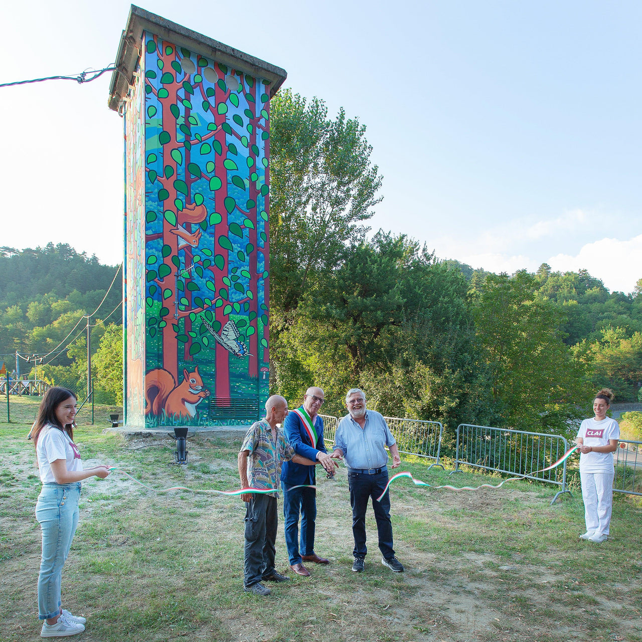 E-Distribuzione's electrical substation becomes a work of art: the art