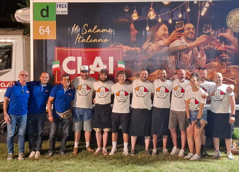 Foto di gruppo della giornata verde CLAI