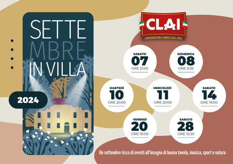 CLAI settembre in Villa 2024