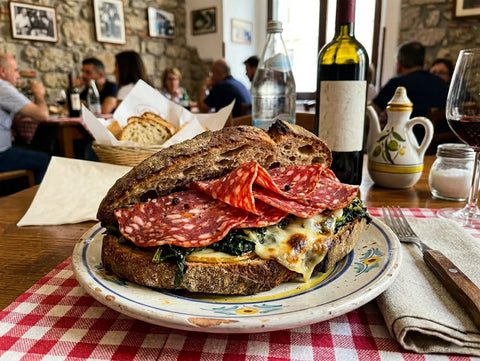 Panino con Salame Napoli | CLAI