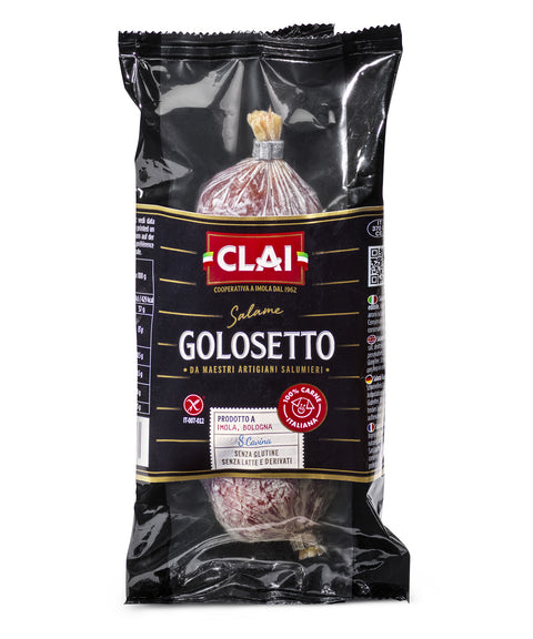 Salame Golosetto verpackt in einer Schutzatmosphäre