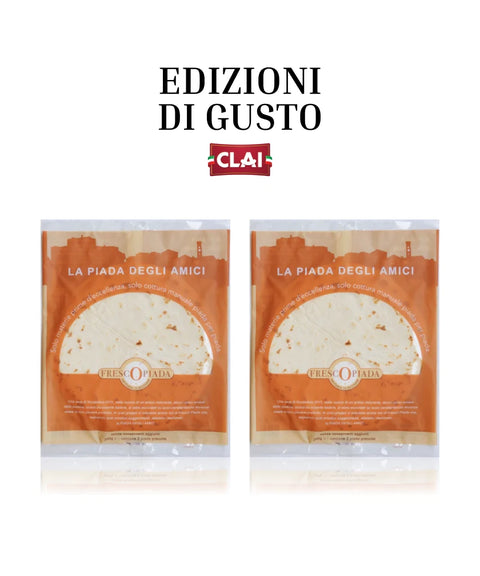Piada degli Amici - 2 Confezioni, 4 Piadine fresche
